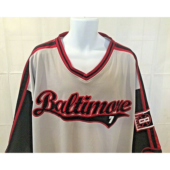 Baltimore #7 Legendary Classic Jersey Underdawg Team Apparel Spellout Sports 6X - Picture 3 of 10